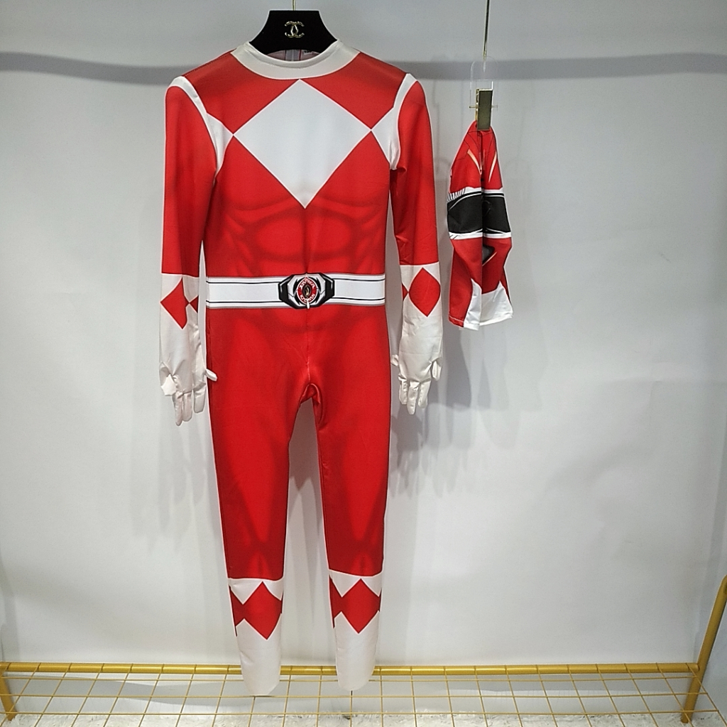 Fantasia Power Rangers Cosplay Costume Adult Kids Morpher Mighty ...