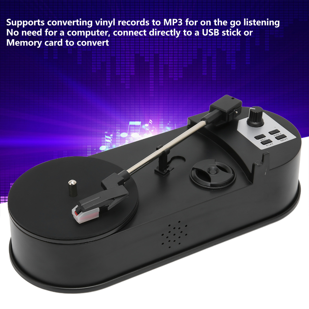 HEEPDD Vinyl Turntable Record Player USB 2.0 To MP3 Converter Disks ...