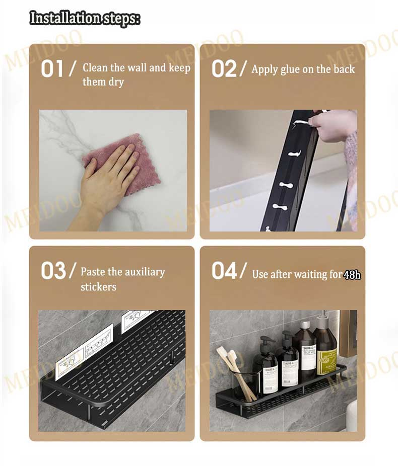 MEIDOO Bathroom Storage Shelf Toilet Rack | Shopee Malaysia
