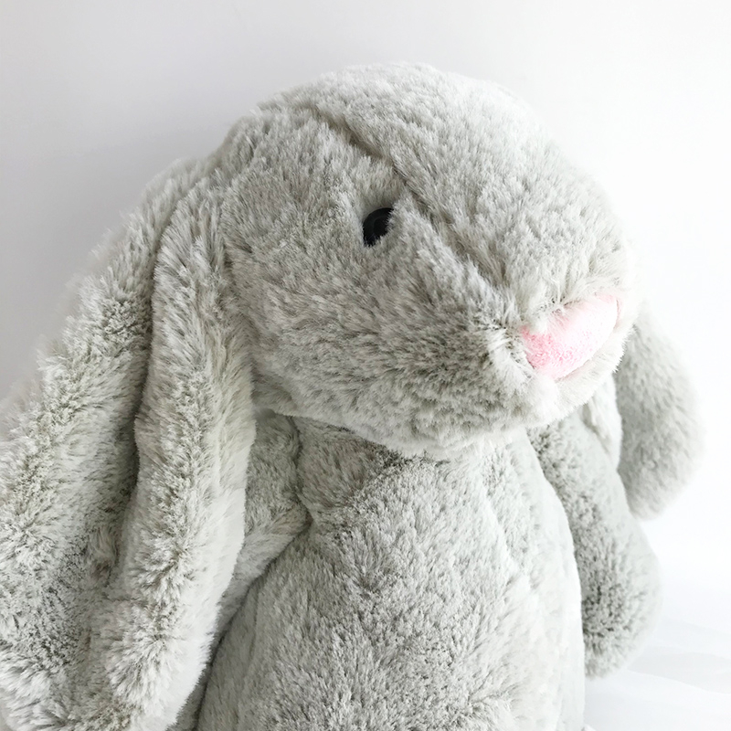 25/40/60cm Kawaii Long Ears Rabbit Plush Animals Toys Colorful Stuffed ...