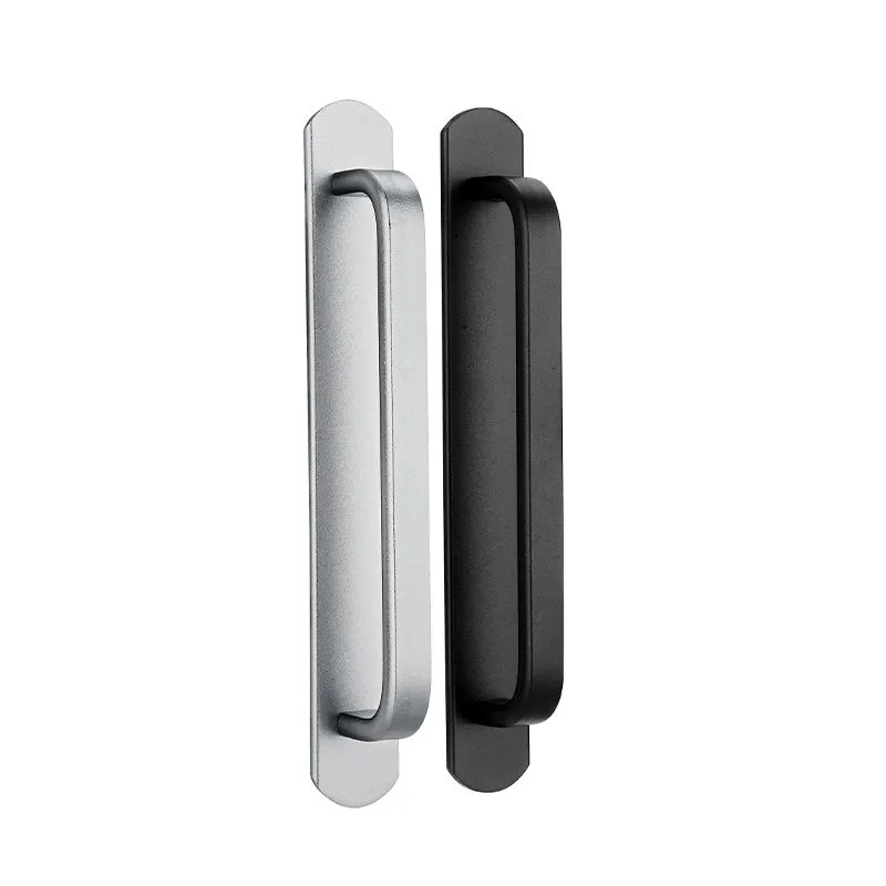 1PC Punch-free Door Handle Aluminium Alloy Balcony Glass Move Handle ...