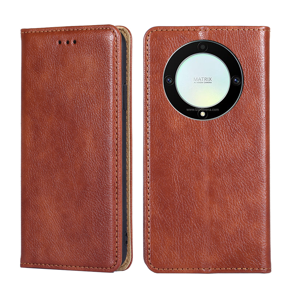 Casing Honor Magic 5 Pro Lite Leather Cover Magic5 Magnetic with Cards ...