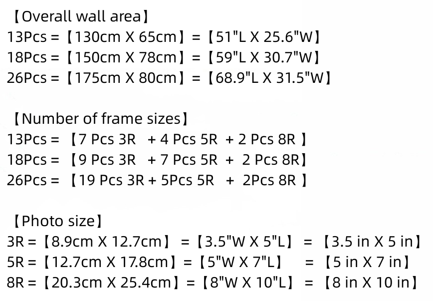 Diy Frame Wall Art Decoration Photo Collection Minimalist Frame ...