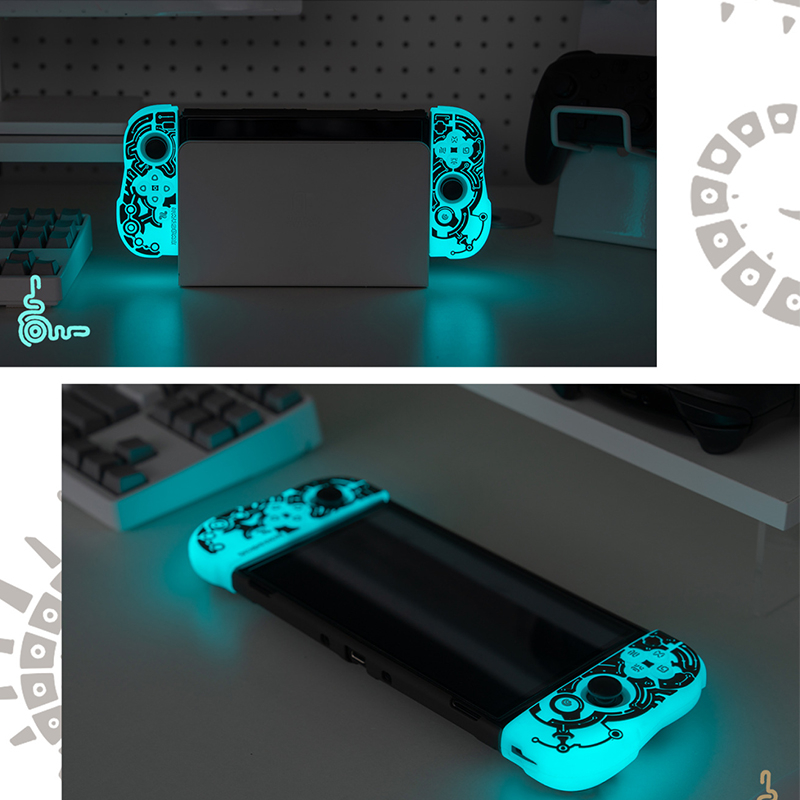 Zelda Ergonomic Luminous Protective Case for Nintendo Switch /Switch ...
