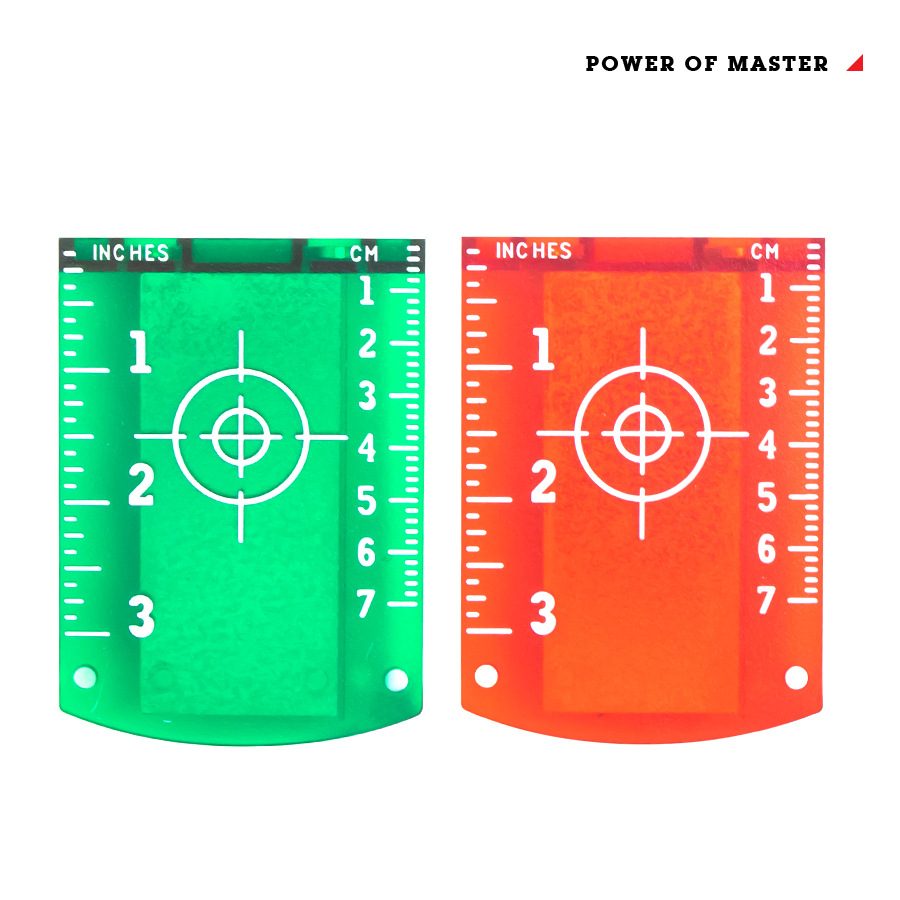 Laser level magnetic target infrared wall and ground instrument target ...