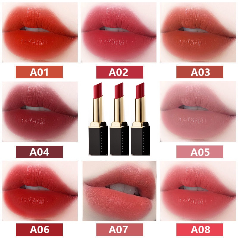 Nude Matte Lipsticks 6 Colors Waterproof Long Lasting Lip Stick Not ...