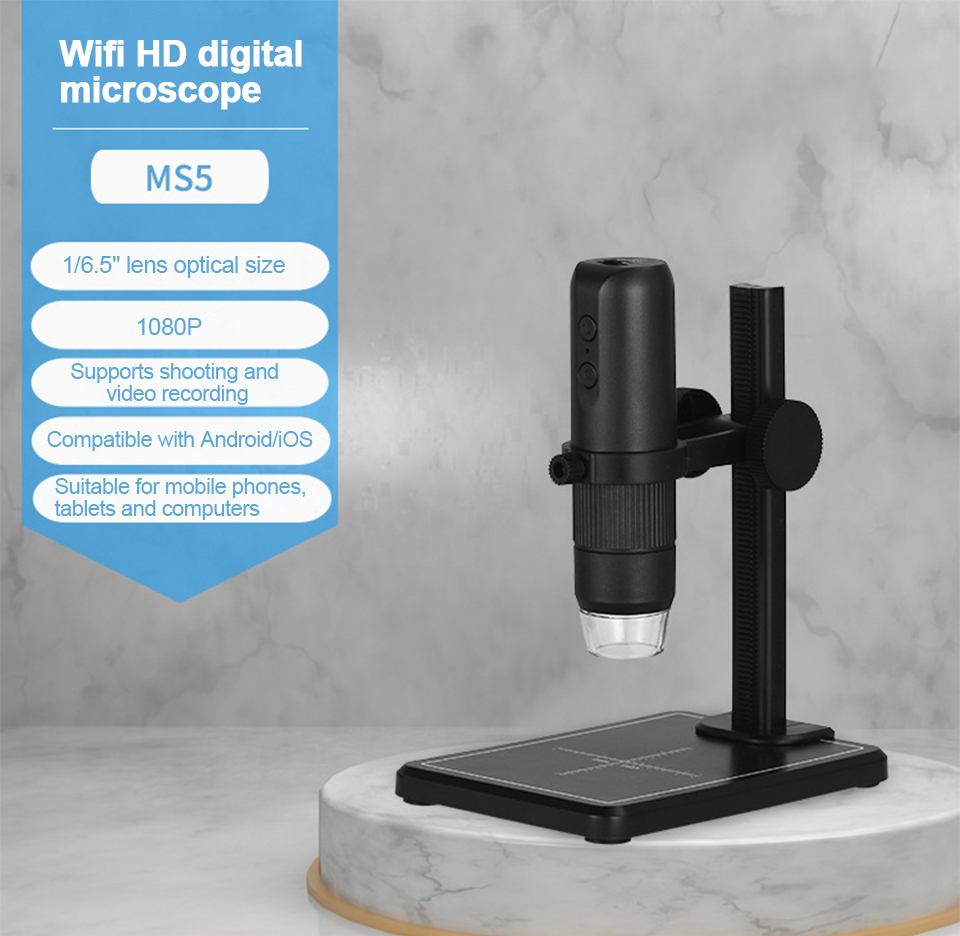 1000X Zoom Digital Microscope HD 1080P Camera Video Microscopes ...