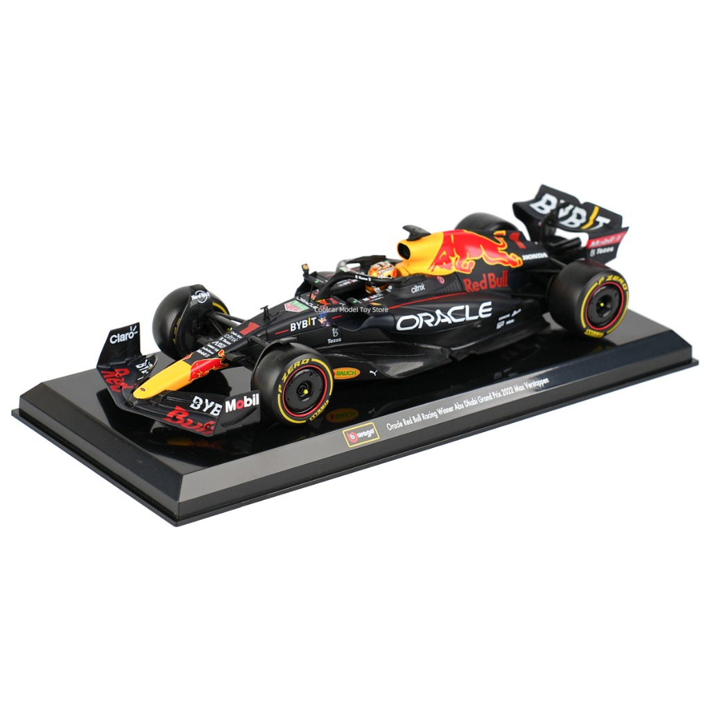 Bburago 1:24 Oracle Red Bull RB18 Raing Winner Abu Dhabi Grand Prix ...