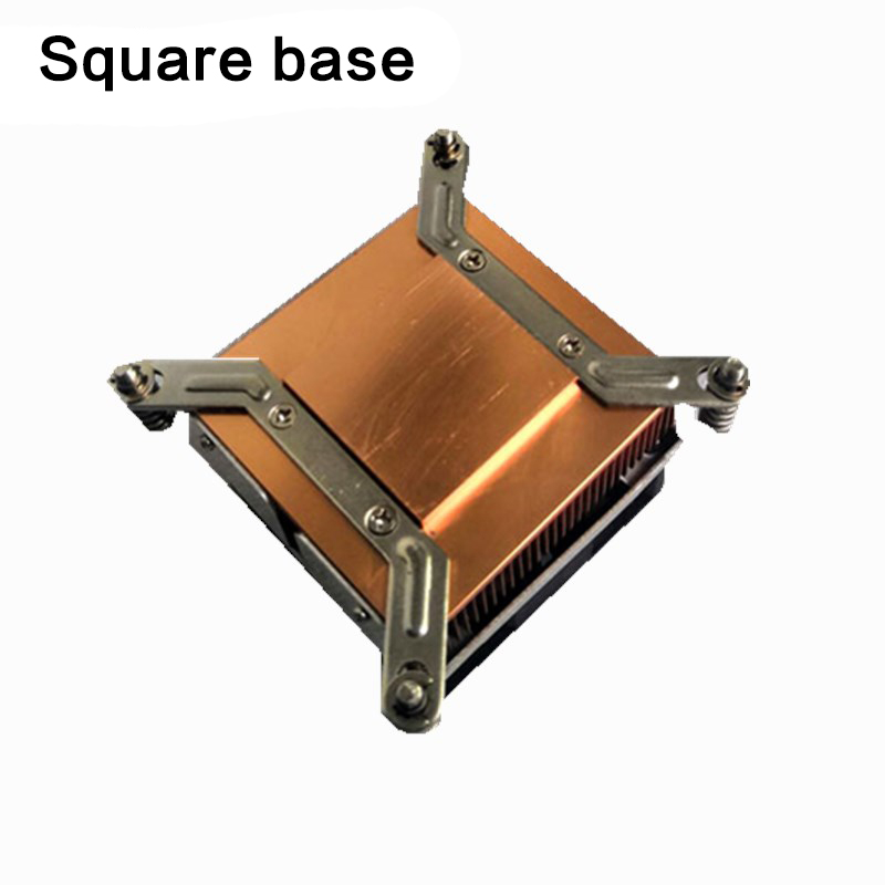 Jinqianbao 2011 Pin X79 X99 Desktop Dual Server Copper Bottom CPU Heat ...