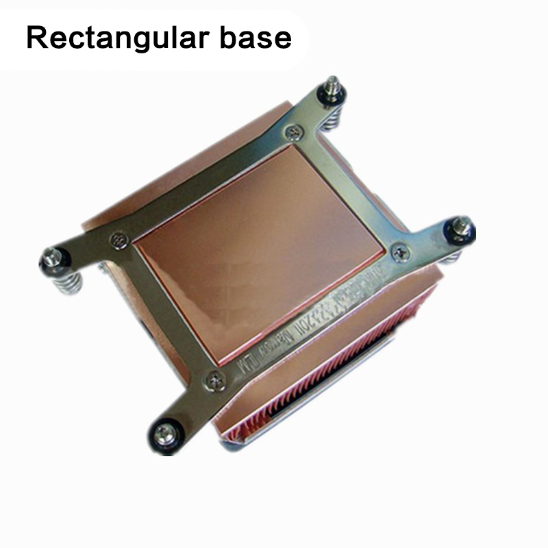 Jinqianbao 2011 Pin X79 X99 Desktop Dual Server Copper Bottom CPU Heat ...