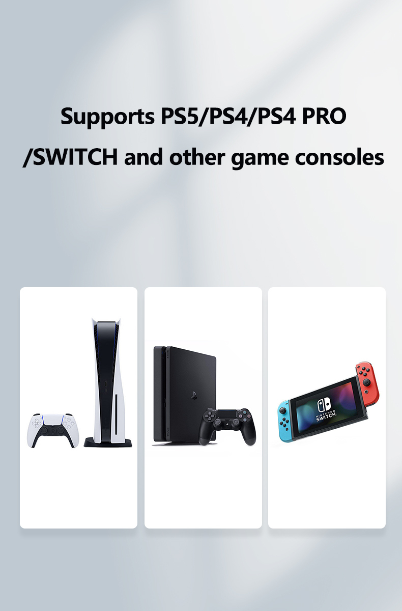 LLANO USB Bluetooth 5.3 Adapter for Switch/PS5/PS4 - Receiver ...
