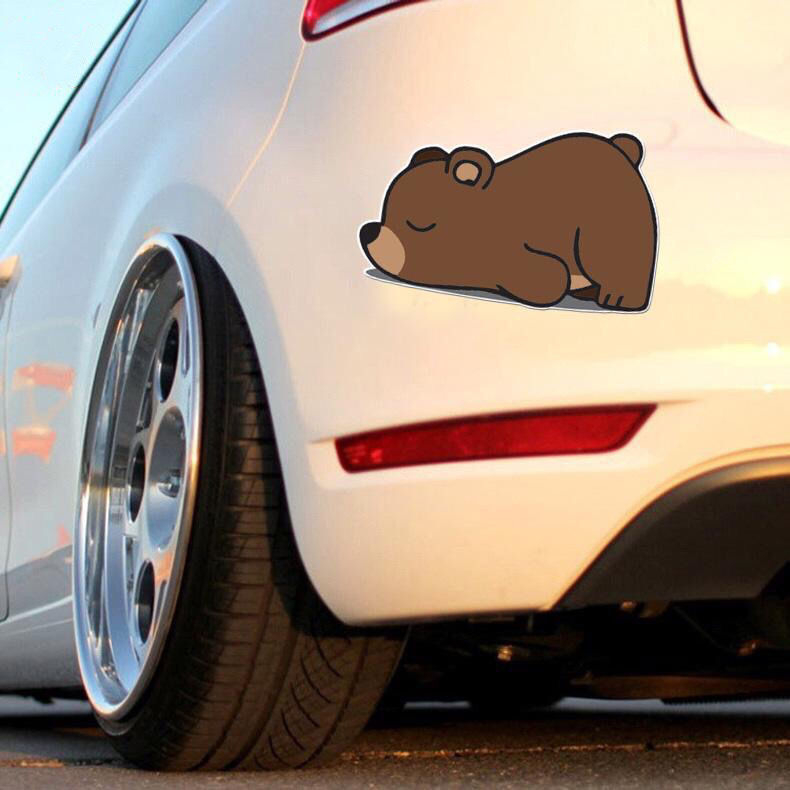 HL Cute Sticker Panda Cartoon Sticker Little Bear Decoration Car ...