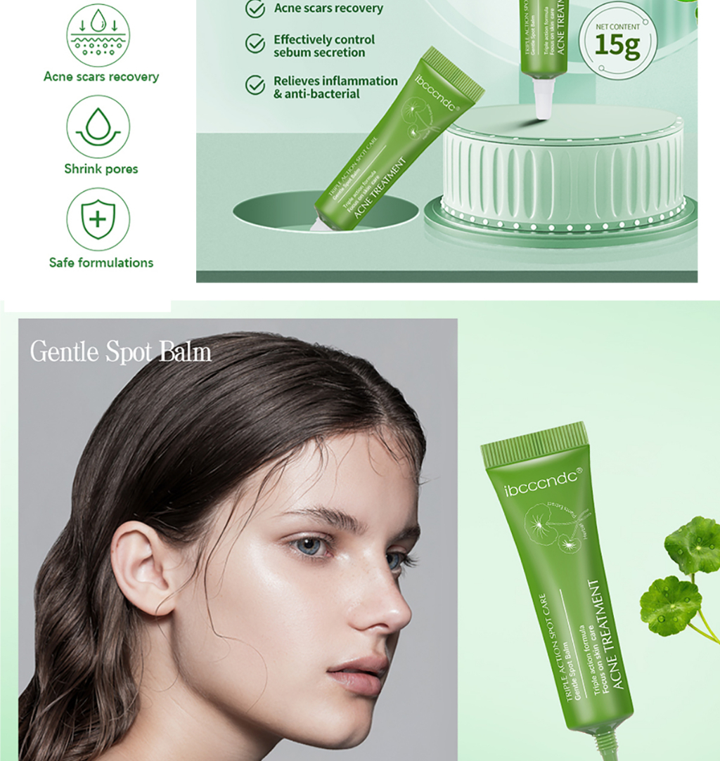ibcccndc 15g*2 Acne Remover Cream Acne Plus Triple Action Spot Care ...
