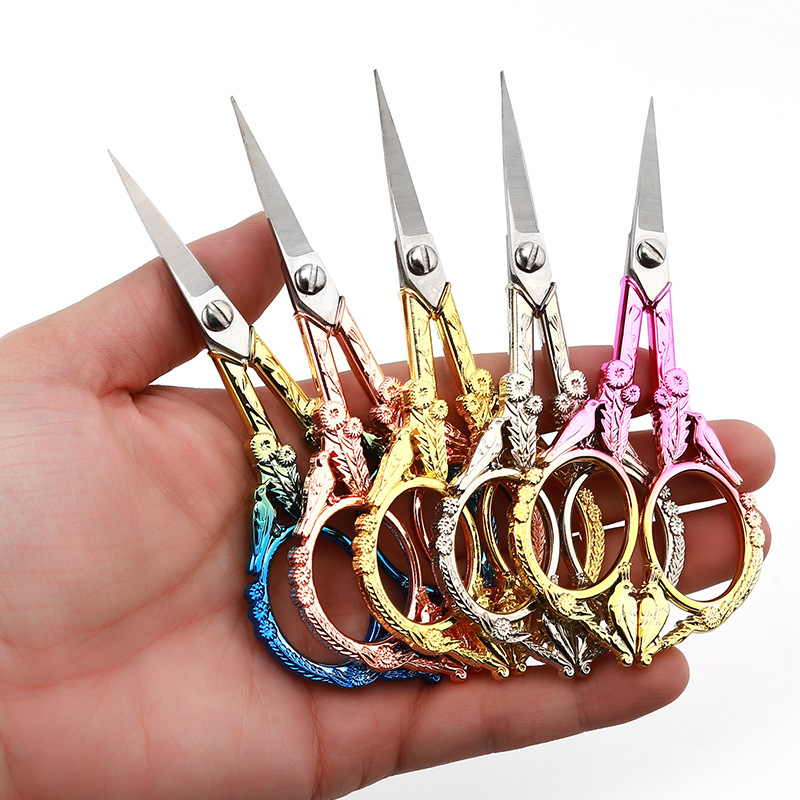 Stainless Steel Bird shape Retro Sewing Scissors Sewing Supplies ...