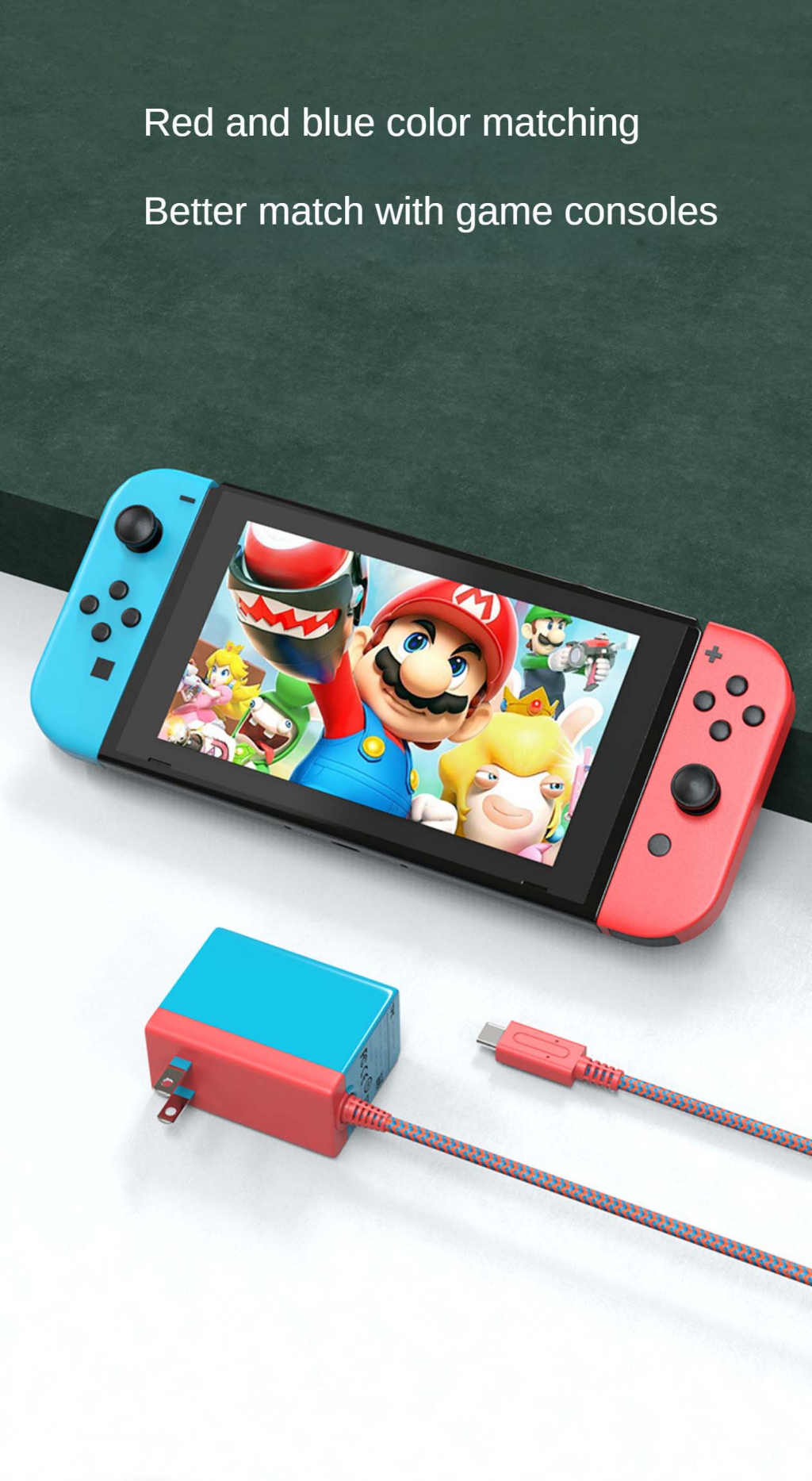 Nintendo Game Console Adapter 39W Fast Charging SWITCH with Cable ...