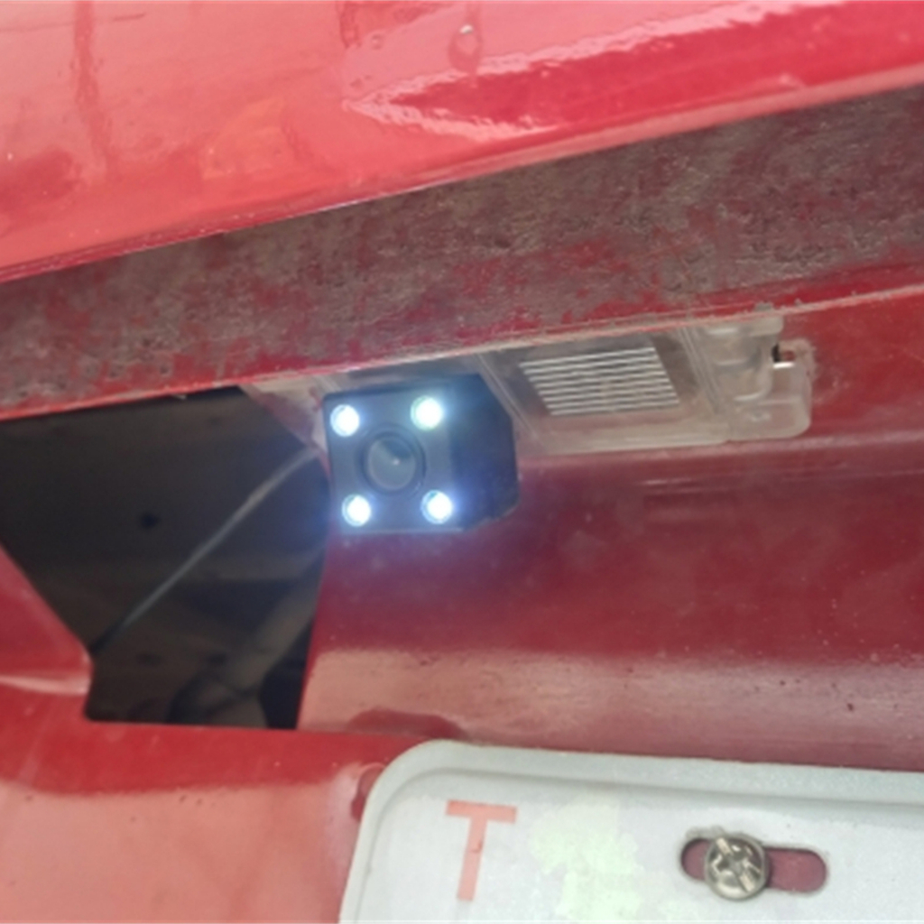 Car License Plate Lights Housing Mount Holder Rear View Camera Bracket ...
