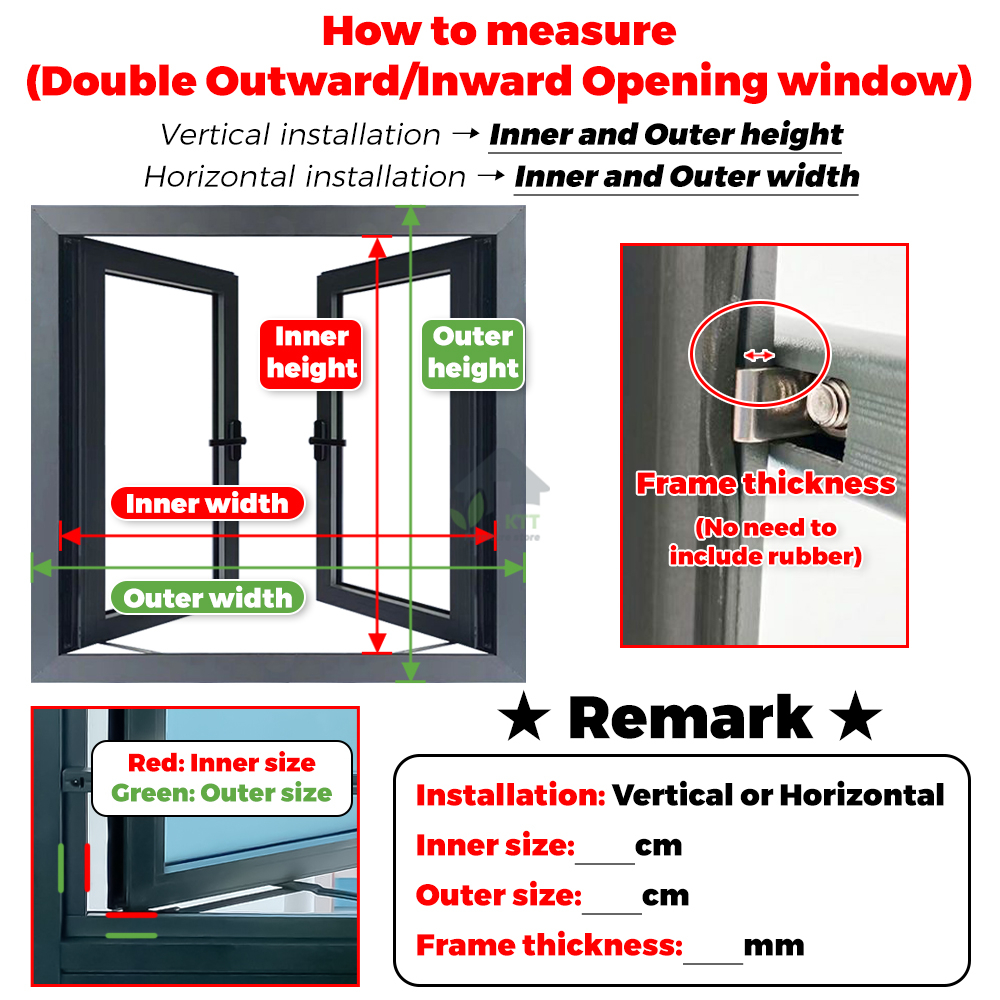 Window guardrail no-punch installation Window protective grating ...