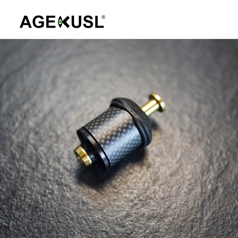 AGEKUSL Bike Rear Shock Carbon Absorber Titanium Screw Use For Brompton ...