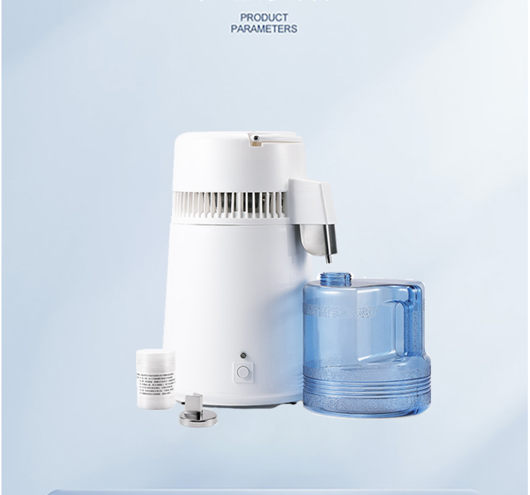 4L Water Distiller with Plastic Bucket 750W Medical Equipment Distiller
