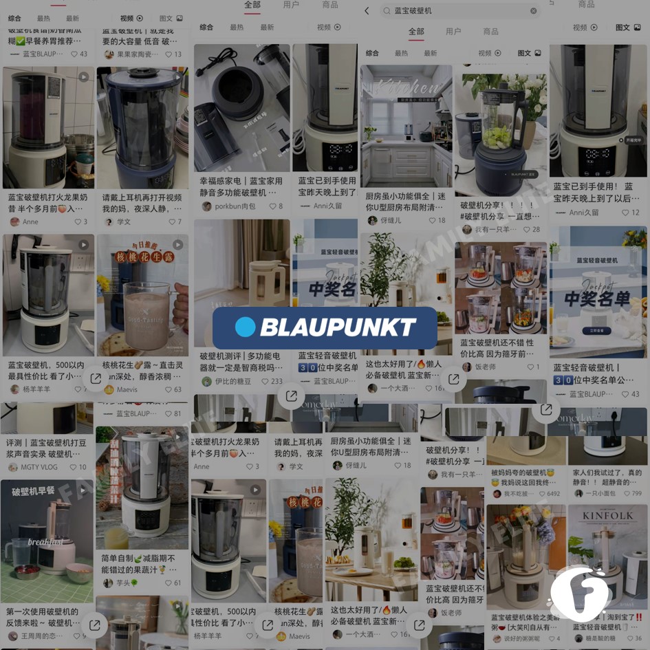 Blaupunkt Ultra Quiet Food Processor Soymilk Machine Automatic Juicer