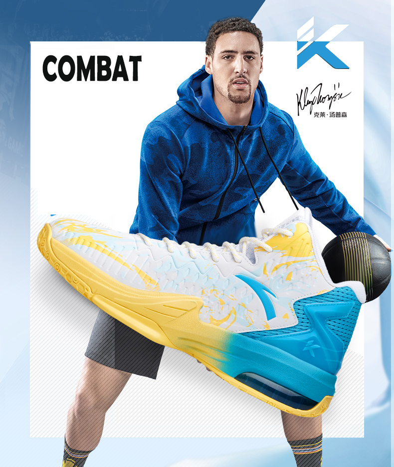 ANTA KT FIRE Klay Thompson Shoes Men Basketball Shoes Spike Professional Cushioning Men Sports Shoes Sneakers 112141655S Shopee Malaysia