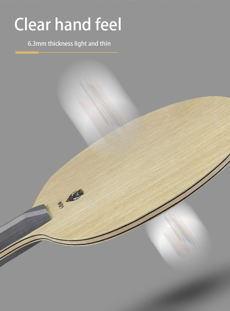 LOKI W91 Super WANG HAO Table Tennis Blade 7 Wood Limba Surface
