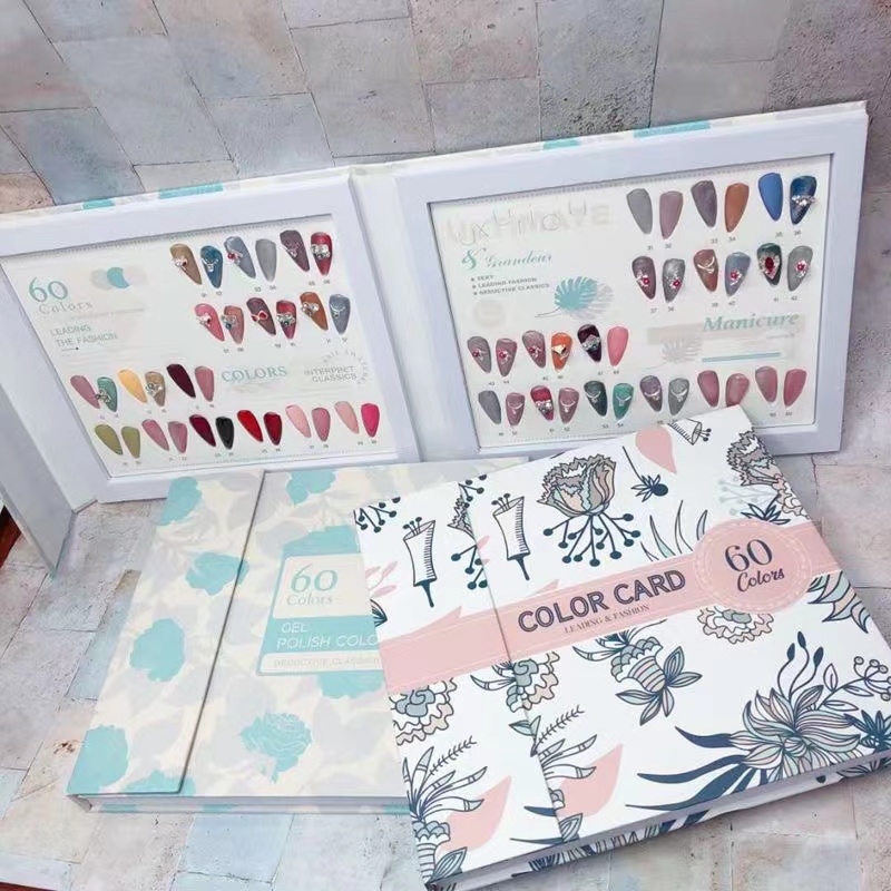 Inlaid Water Drop Color Card Display Board Professional Color Board ...