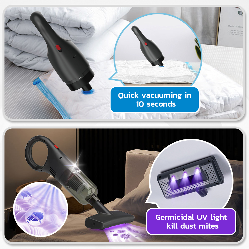 KADONIO 18000PA 5 in 1 Wet And Dry Vacuum Cleaner Handheld Vacuum & Mop