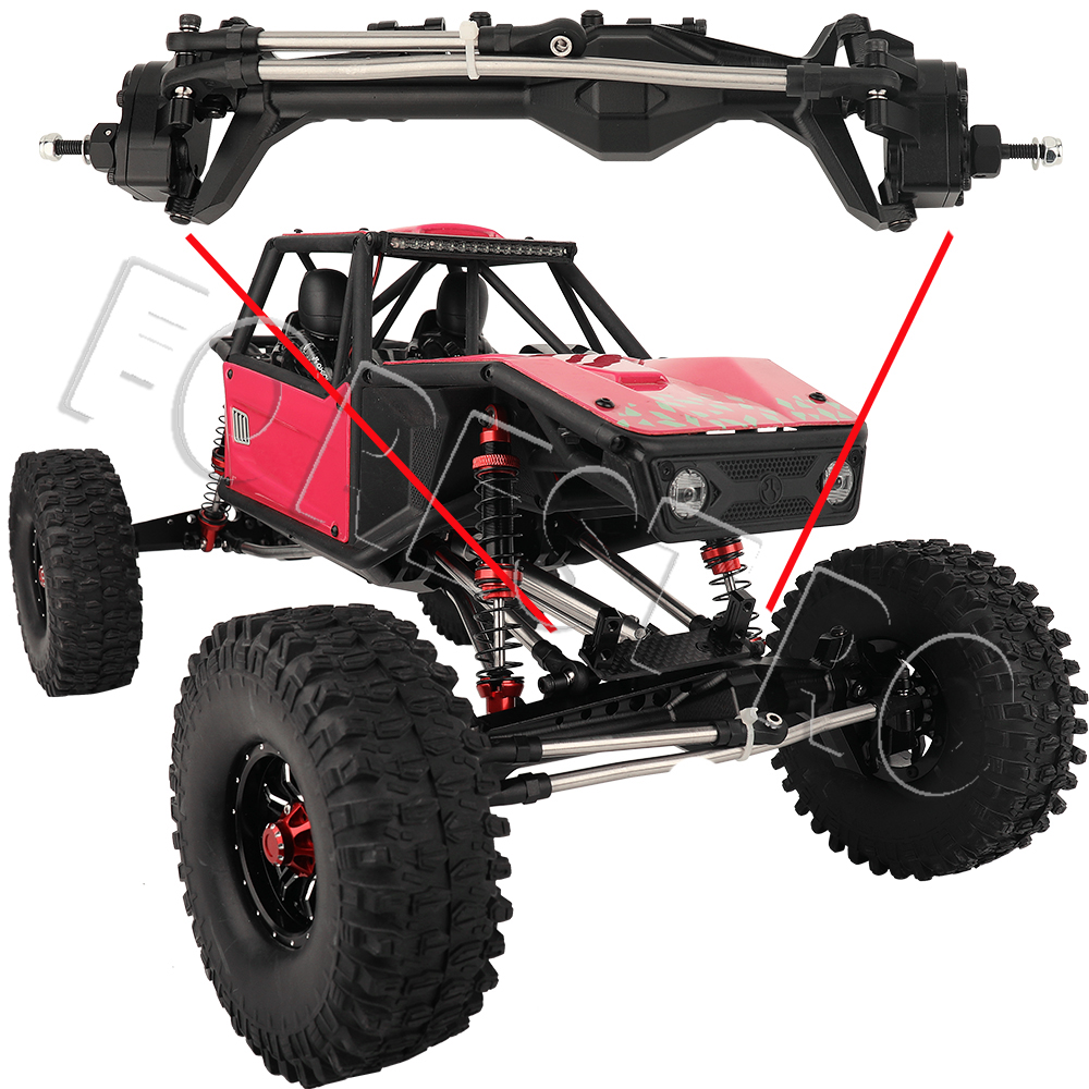 New Full CNC Aluminum F9 Portal Front Rear Axle with Offset Front ...