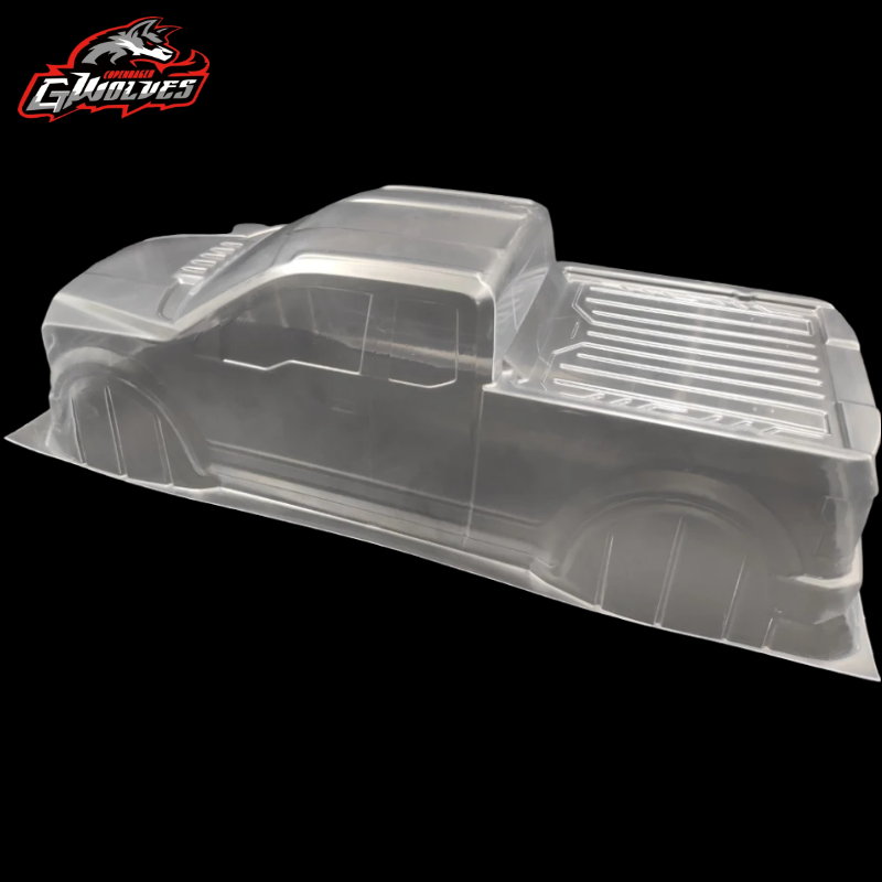 High Quality 1/8 RC PC F150 Raptor Shell Body 313mm Wheelbase 1.2mm ...