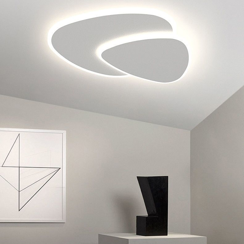 LAMPU SILING RUANG TAMU MODEN ELEGANT CEILING LIGHT GEOMETRIC ...