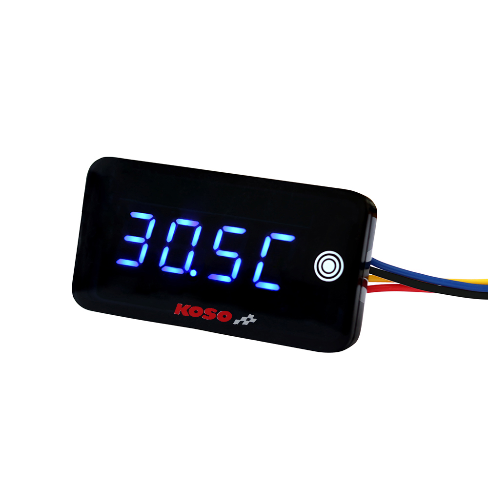 Motorcycle KOSO Cylinder Head Temperature Meter Voltmeter Timetable 3 ...