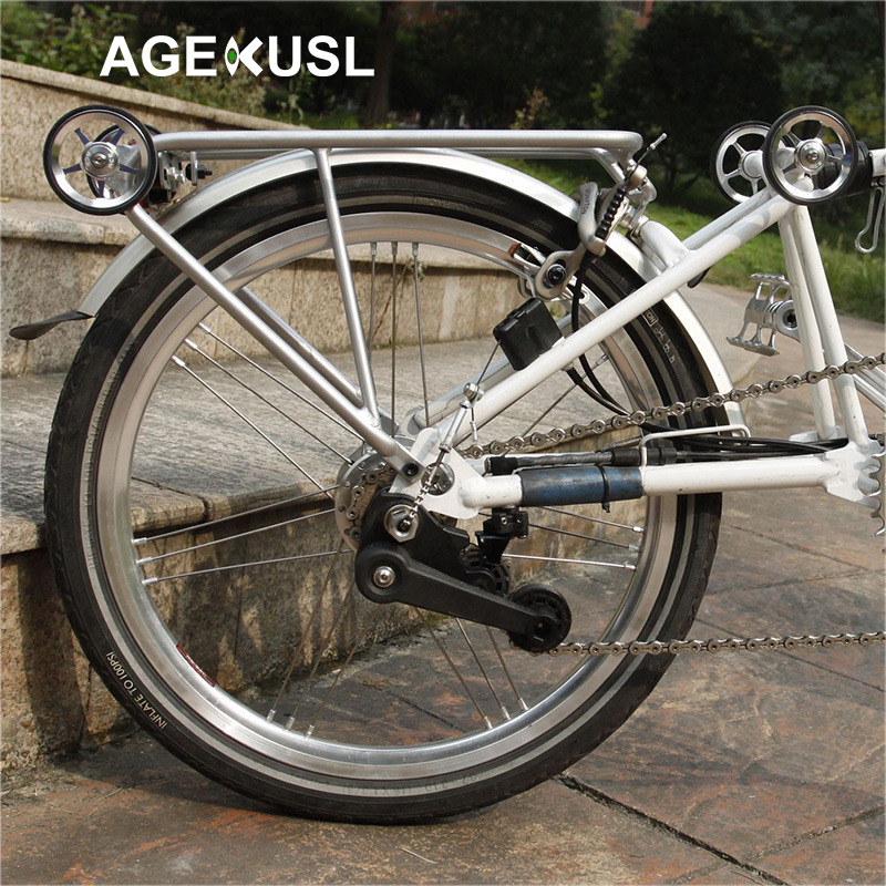 AGEKUSL Bicycle Rear Racks General Storage Rack For Brompton Aline ...