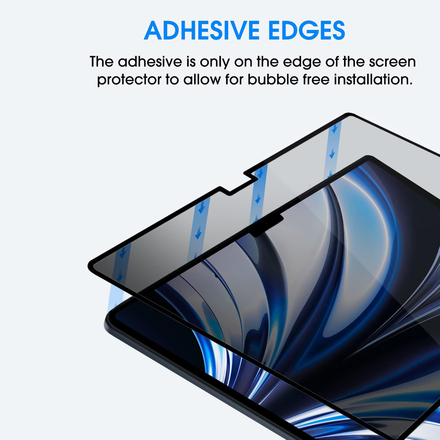 Fully Removable Privacy Filter Screen Protector Film Compatible with ...