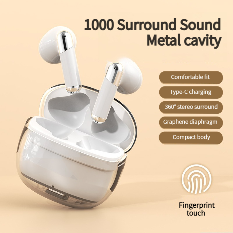 TZUZL G75 TWS Bluetooth Earphones Bluetooth 5.3 Wireless Headphones ...