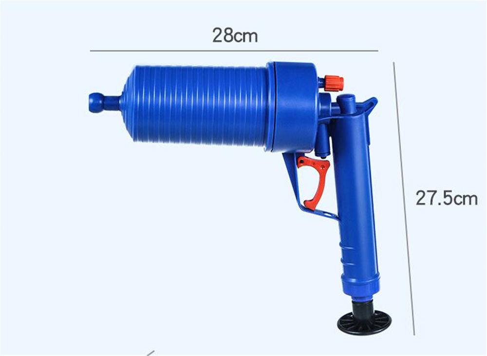 High Pressure Pipe Dredger Pump Hand Tool Hair Clog Remover Clean for
