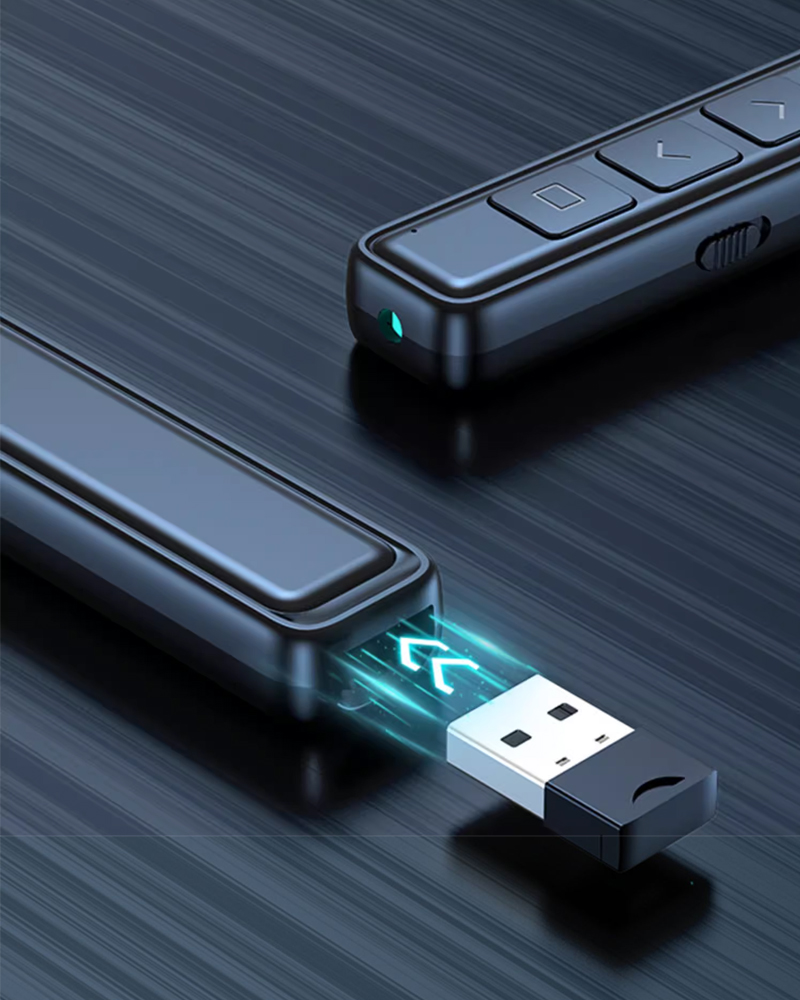 Wireless USB Laser Pointer Presentation 2.4GHz Remote Control ...
