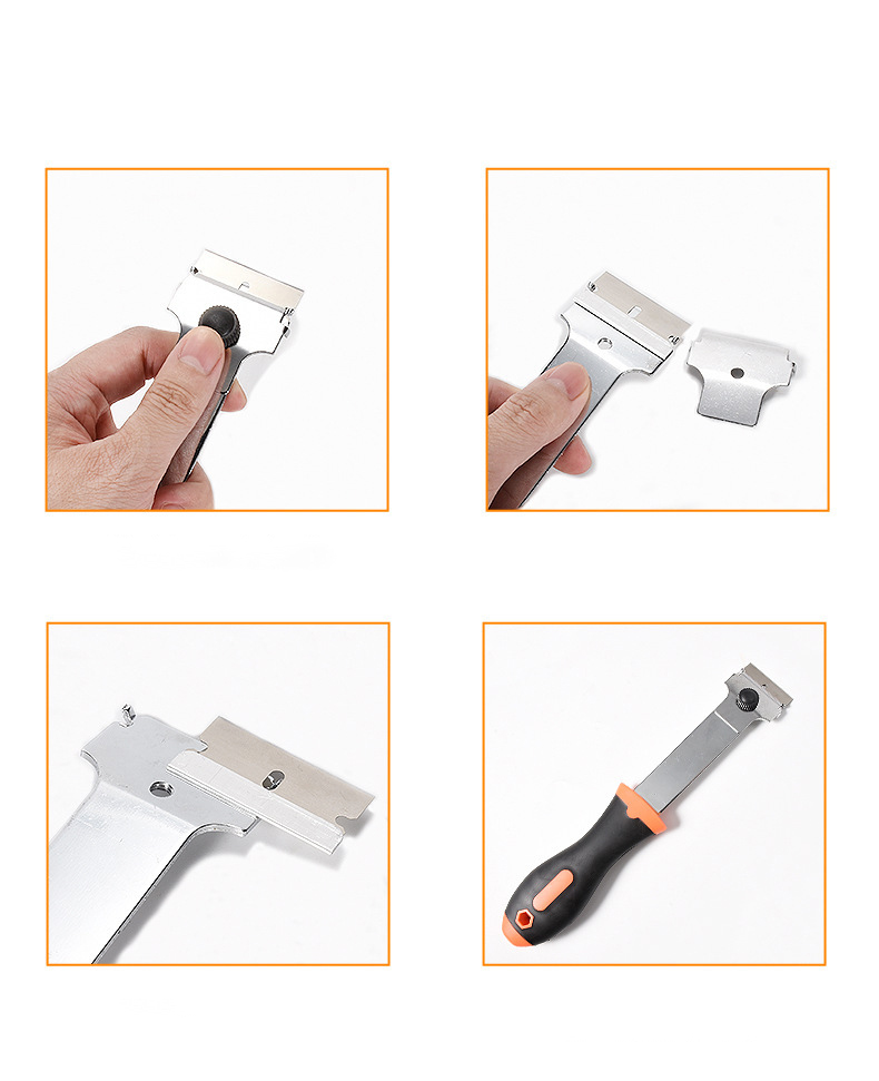 KTM Multi-Purpose Mini Razor Blade Scraper Set Cleaning Tool for ...