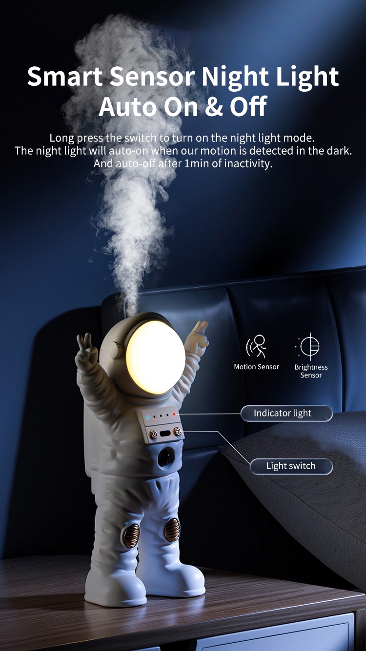 Spaceman Smart Aroma Diffuser Essential Oil Diffuser Ultrasonic ...
