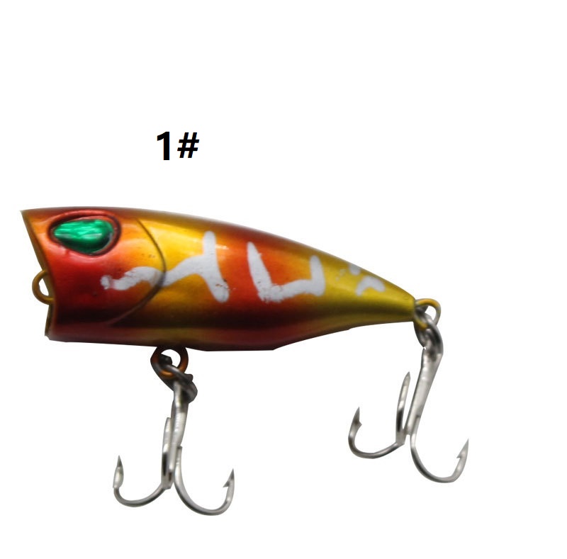 12 Color Mini Popper Lure Top Water 4cm 3.5g Ultralight Fishing Lure ...
