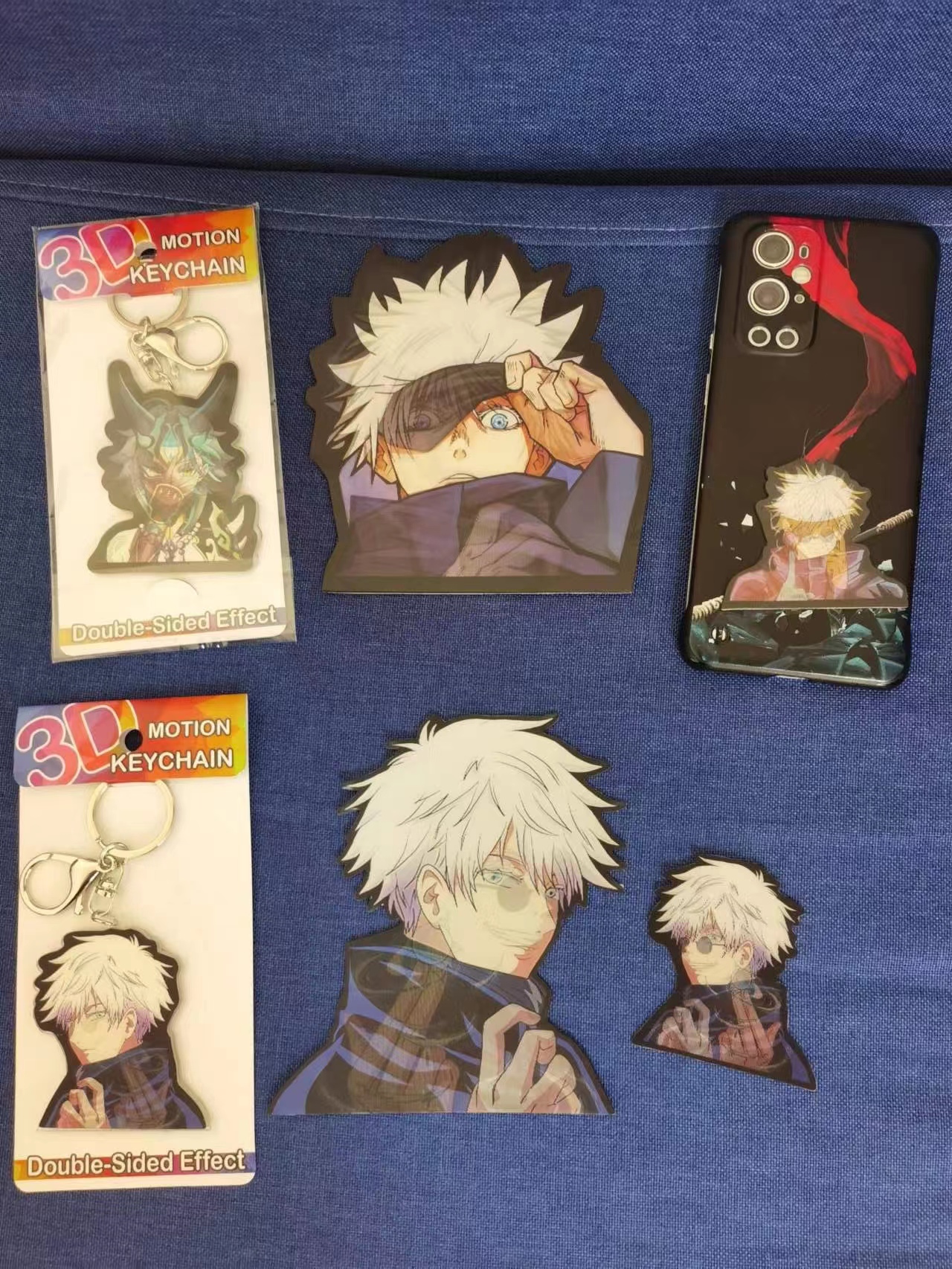 Anime Motion Sticker, Waterproof Peeker 3D Lens Sticker, Naruto, Dragon ...