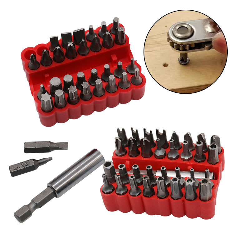 Built-in magnetic mini 36-tooth forward and reverse ratchet screwdriver ...