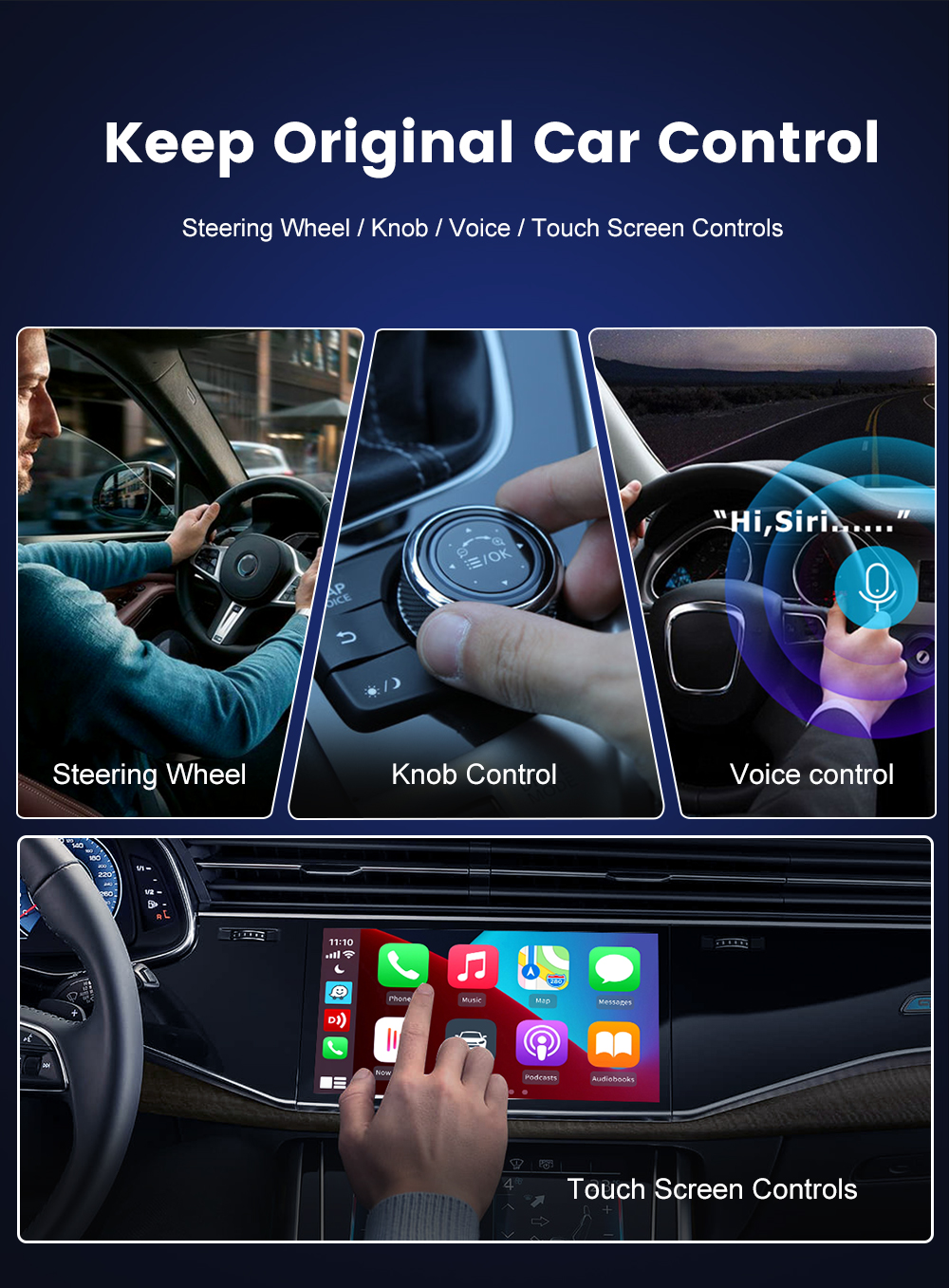 CarlinKit 5.0 Wired to Wireless Carplay Carlinkit 4.0 Android Auto ...