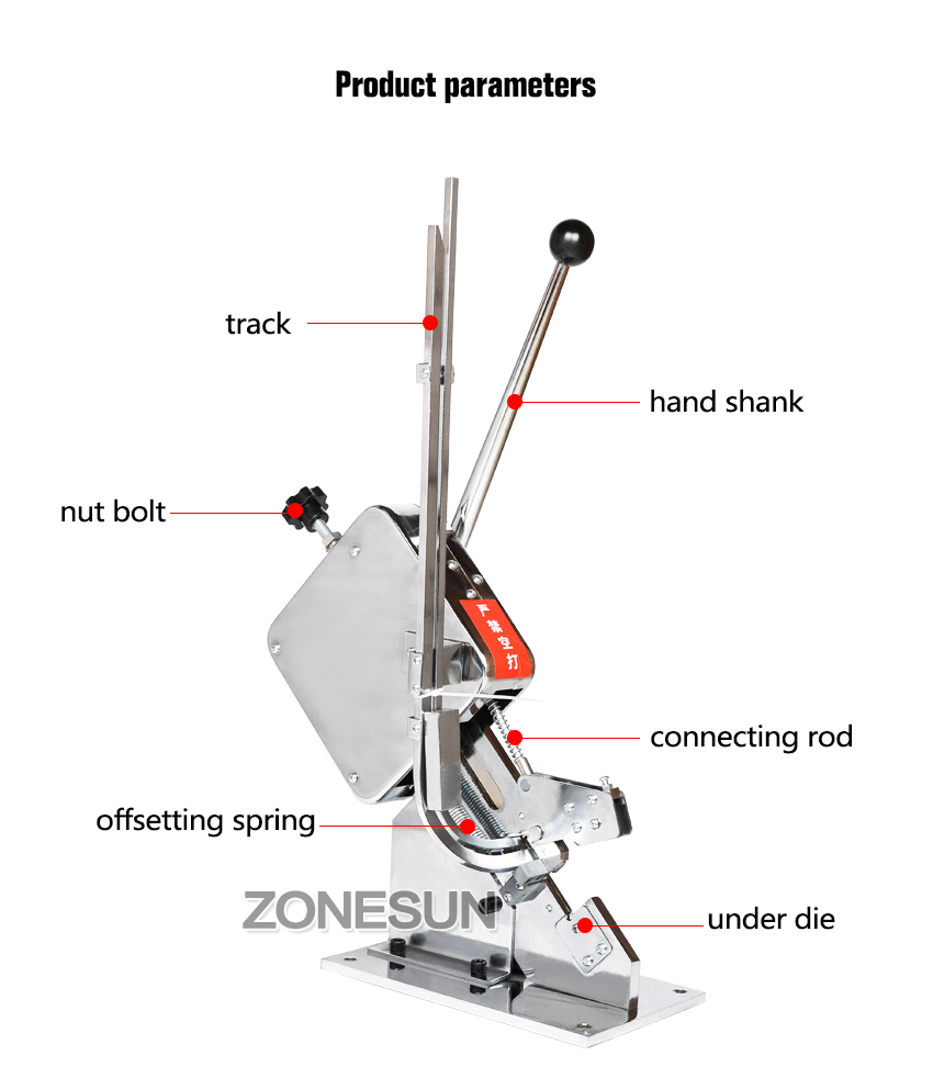 ZONESUN SU-50 Manual U-shape Sausage Clipper Clipping Machine Sealing ...
