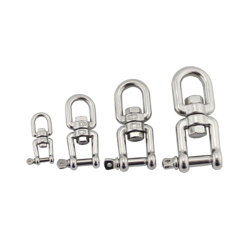 1pc Rotating Ring Carabiner One Head Detachable Unloading Hook Shackle ...