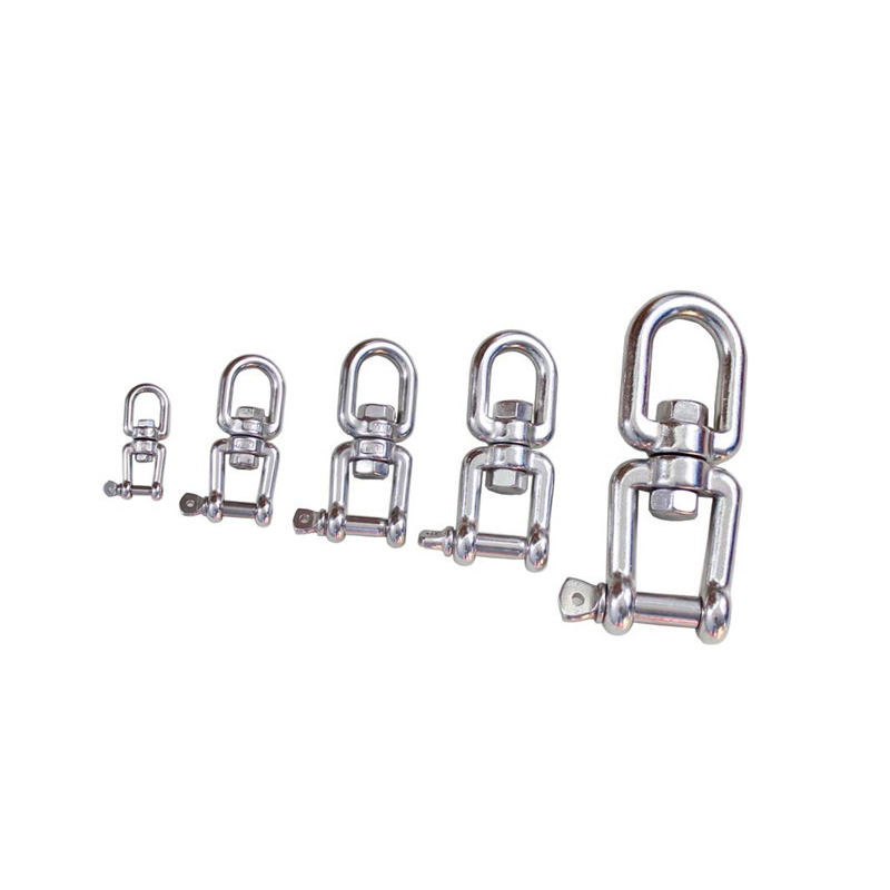 1pc Rotating Ring Carabiner One Head Detachable Unloading Hook Shackle ...
