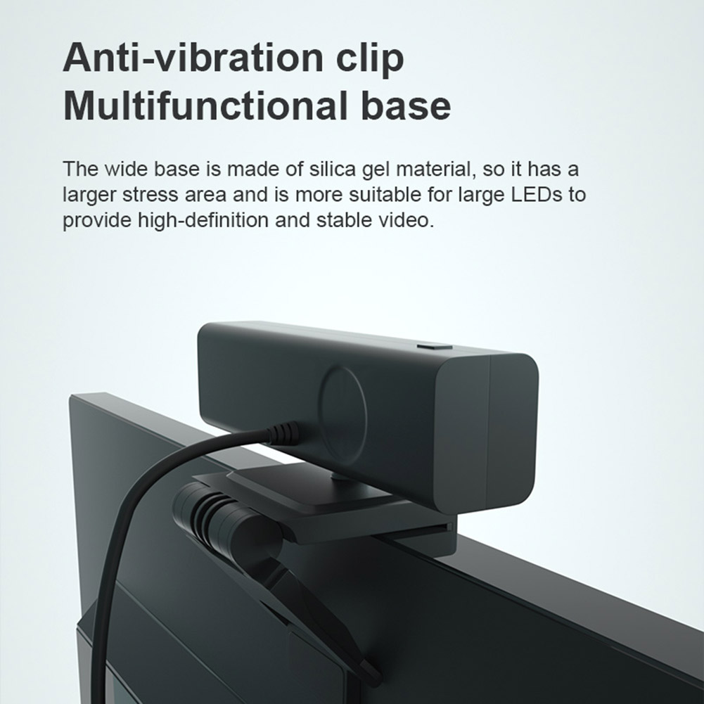 USB Webcam 1080P HD Computer Camera with HiFi Speaker Microphone ...