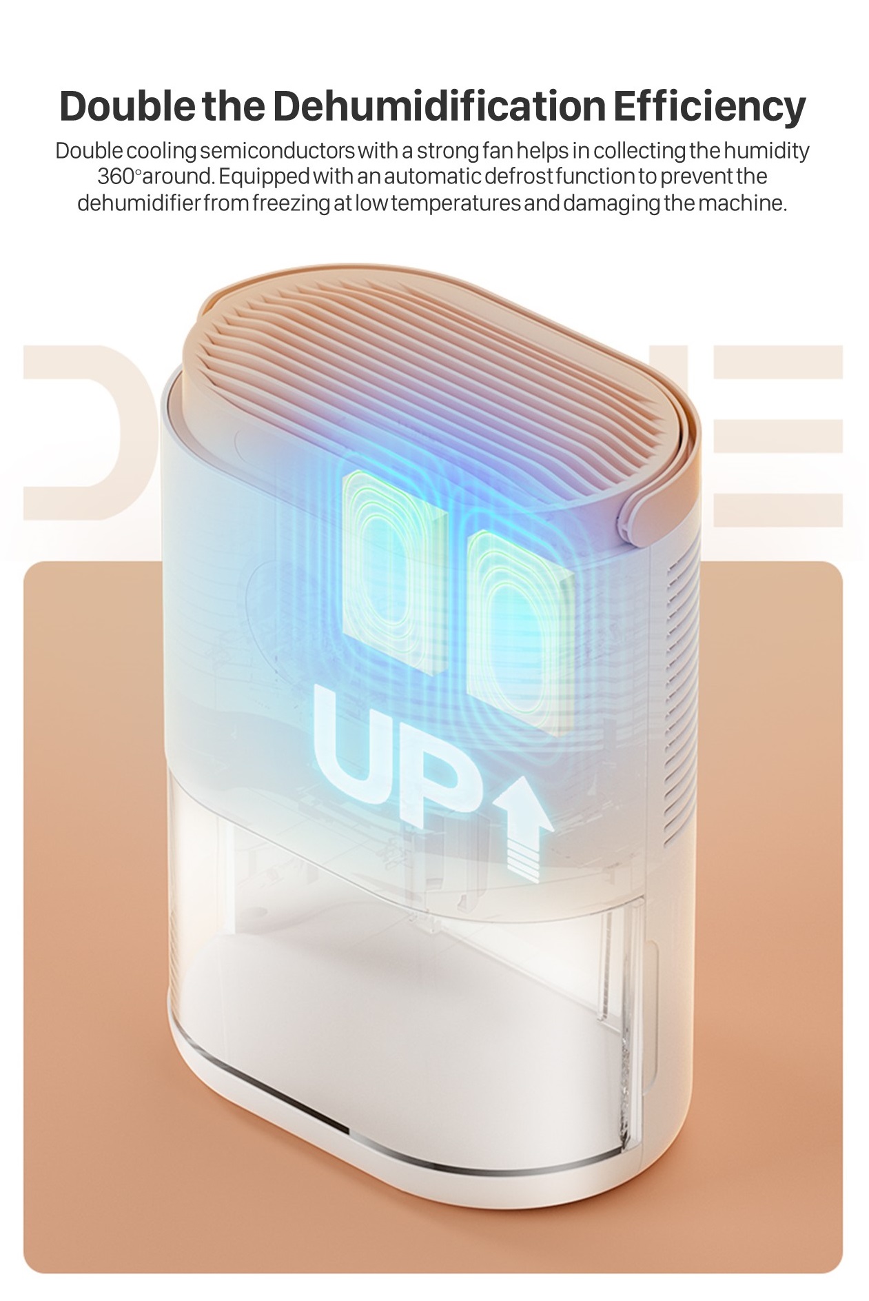 Xiaomi Douhe Dehumidifier for Bathroom Bedroom Air Dehumidifier ...