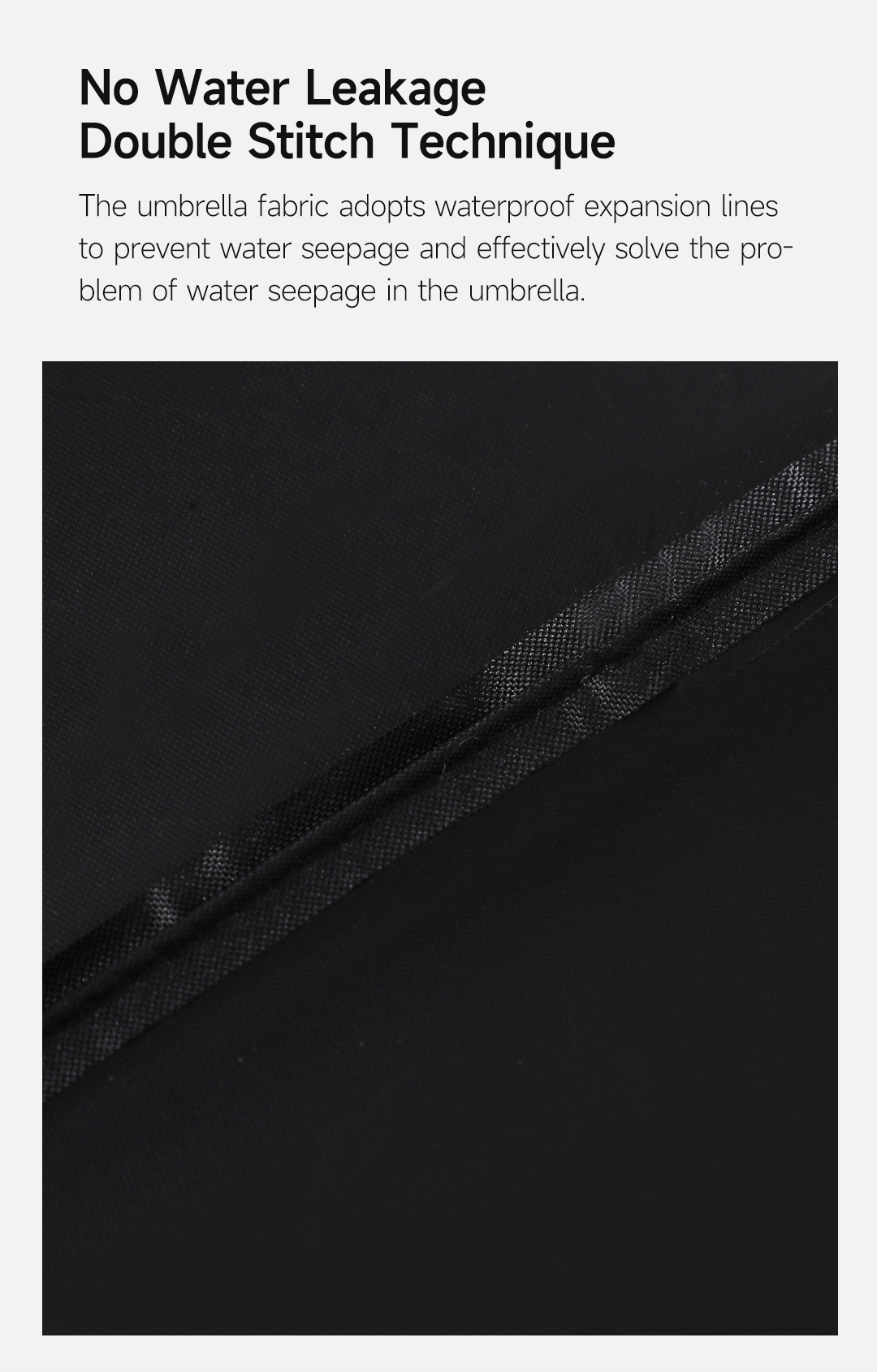 Gadgetoo Xiaomi Konggu Mechanical Automatic Reverse Folding Umbrella With Reflective Strip - 10 Bones
