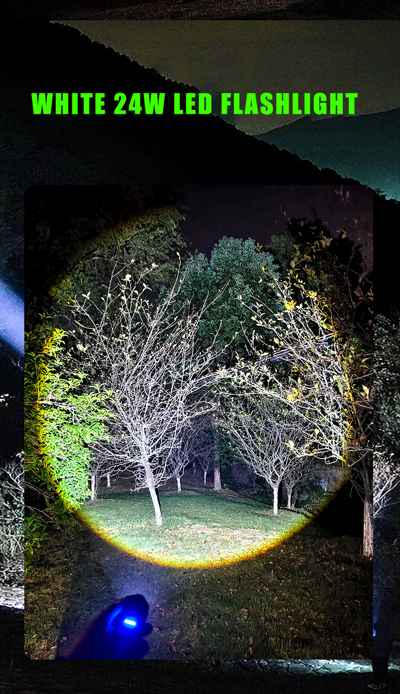 Most powerful torchlight LED flashlight waterproof flash lights ...